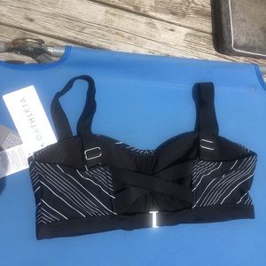 Athleta Chevron bikini top